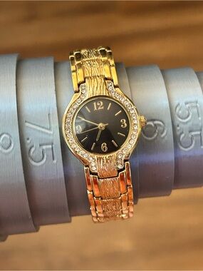 Allude Rhinestone Accent Ladies Watch (c. 1992–1996)